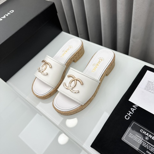 Chanel Slippers For Women #1210798 $96.00 USD, Wholesale Replica Chanel Slippers