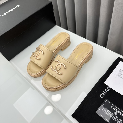 Chanel Slippers For Women #1210799 $96.00 USD, Wholesale Replica Chanel Slippers