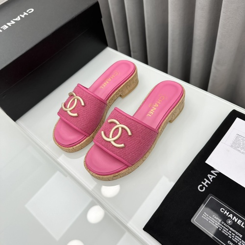 Chanel Slippers For Women #1210806 $96.00 USD, Wholesale Replica Chanel Slippers