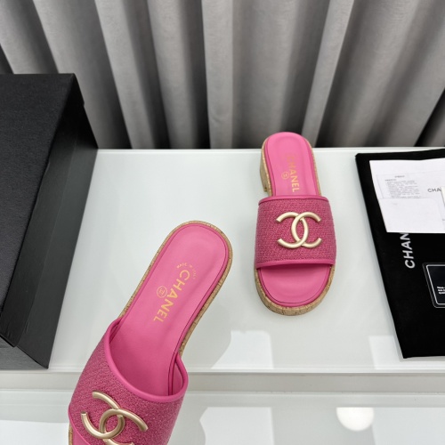 Replica Chanel Slippers For Women #1210806 $96.00 USD for Wholesale