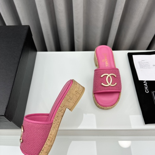 Replica Chanel Slippers For Women #1210806 $96.00 USD for Wholesale