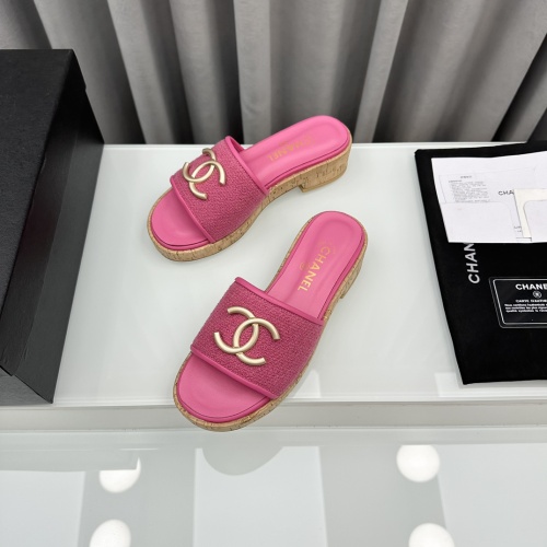 Replica Chanel Slippers For Women #1210806 $96.00 USD for Wholesale