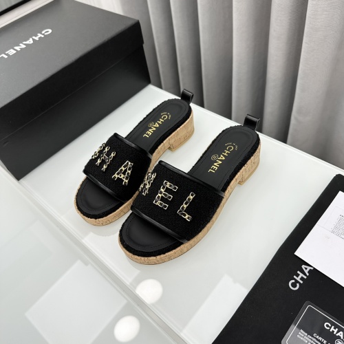 Chanel Slippers For Women #1210813 $96.00 USD, Wholesale Replica Chanel Slippers