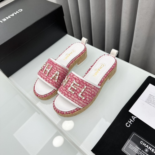 Chanel Slippers For Women #1210815 $96.00 USD, Wholesale Replica Chanel Slippers