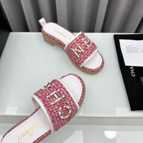 Replica Chanel Slippers For Women #1210815 $96.00 USD for Wholesale