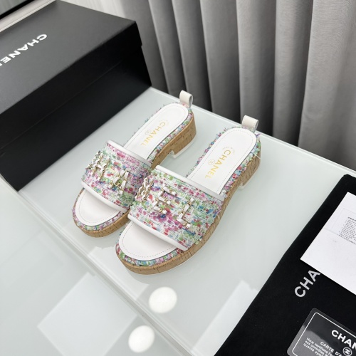 Chanel Slippers For Women #1210817 $96.00 USD, Wholesale Replica Chanel Slippers