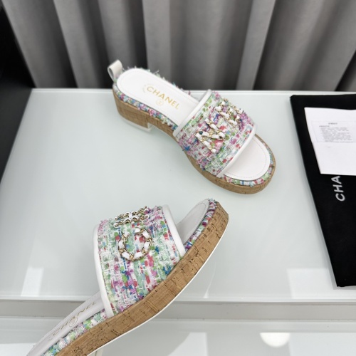 Replica Chanel Slippers For Women #1210817 $96.00 USD for Wholesale