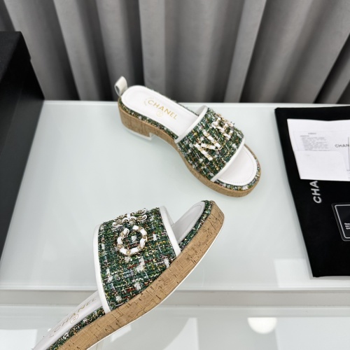 Replica Chanel Slippers For Women #1210819 $96.00 USD for Wholesale