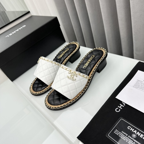 Chanel Slippers For Women #1210831 $105.00 USD, Wholesale Replica Chanel Slippers