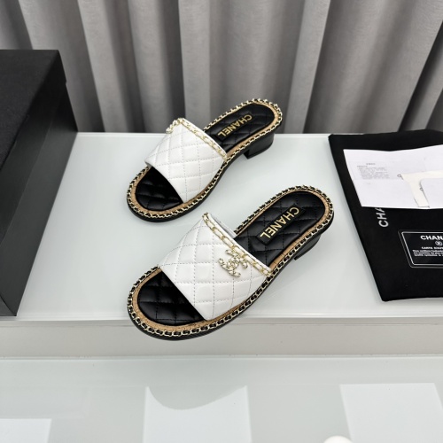 Replica Chanel Slippers For Women #1210831 $105.00 USD for Wholesale