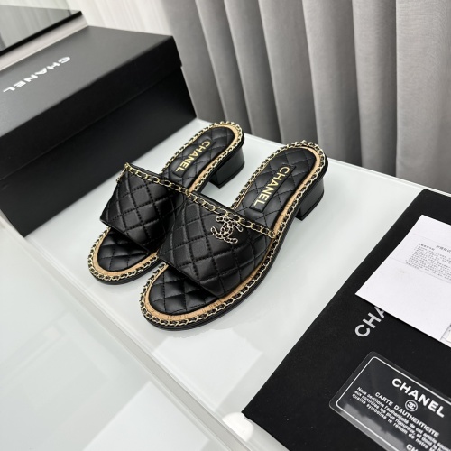 Chanel Slippers For Women #1210832 $105.00 USD, Wholesale Replica Chanel Slippers