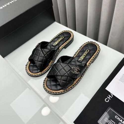 Chanel Slippers For Women #1210834 $105.00 USD, Wholesale Replica Chanel Slippers