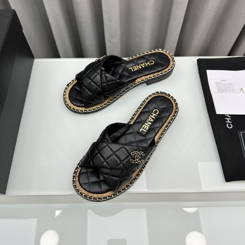 Replica Chanel Slippers For Women #1210834 $105.00 USD for Wholesale