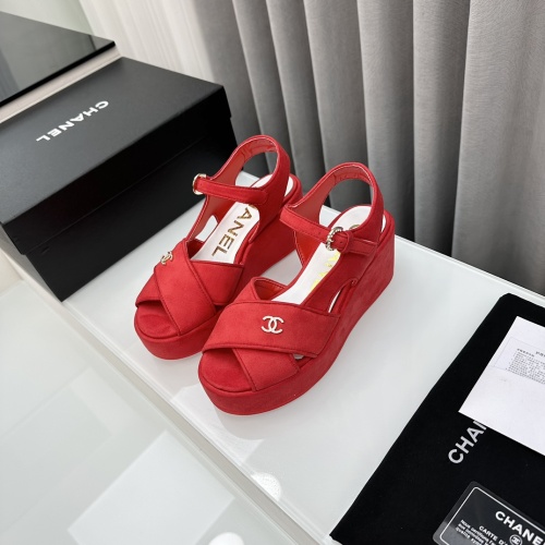 Chanel Sandal For Women #1210840 $108.00 USD, Wholesale Replica Chanel Sandal