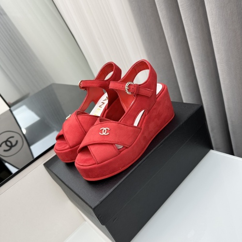 Replica Chanel Sandal For Women #1210840 $108.00 USD for Wholesale