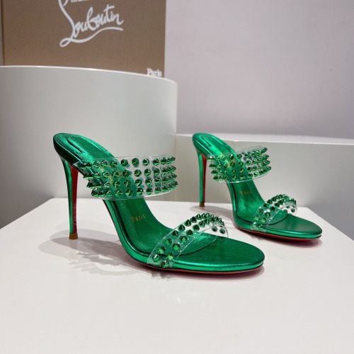 Christian Louboutin Sandal For Women #1210906 $108.00 USD, Wholesale Replica Christian Louboutin Sandal