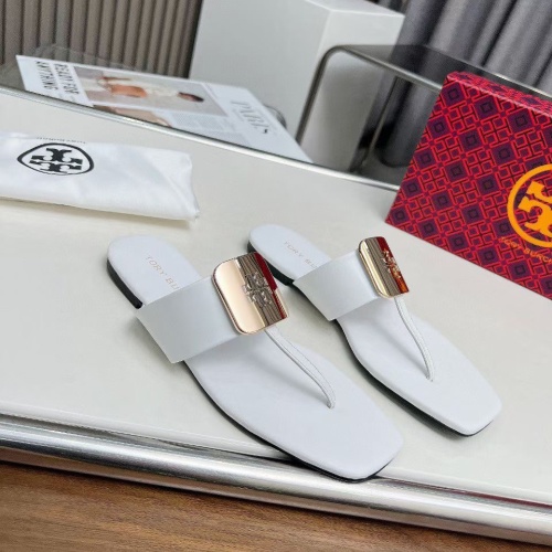 Replica Tory Burch TB Slippers For Women #1210965 $80.00 USD for Wholesale