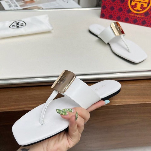 Replica Tory Burch TB Slippers For Women #1210965 $80.00 USD for Wholesale