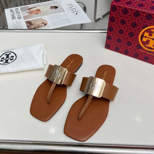 Tory Burch TB Slippers For Women #1210967 $80.00 USD, Wholesale Replica Tory Burch TB Slippers