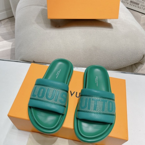 Louis Vuitton Slippers For Men #1210990 $82.00 USD, Wholesale Replica Louis Vuitton Slippers