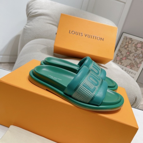 Replica Louis Vuitton Slippers For Men #1210990 $82.00 USD for Wholesale