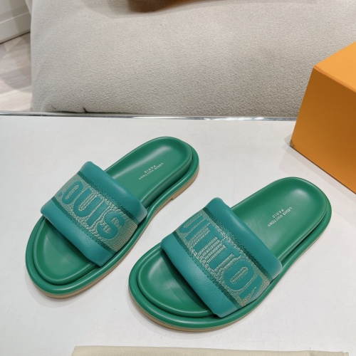 Replica Louis Vuitton Slippers For Men #1210990 $82.00 USD for Wholesale