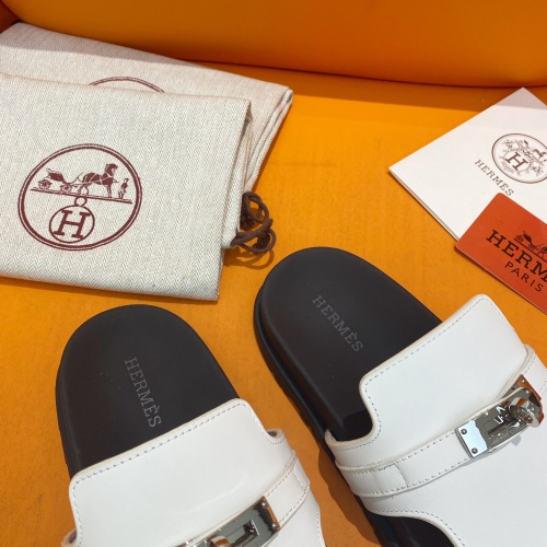 Replica Hermes Slippers For Women #1211001 $102.00 USD for Wholesale