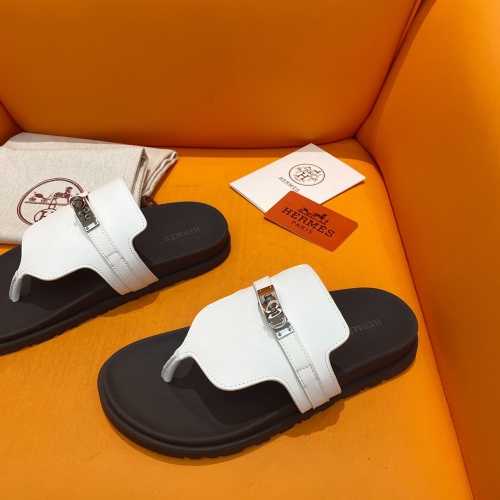 Replica Hermes Slippers For Women #1211001 $102.00 USD for Wholesale