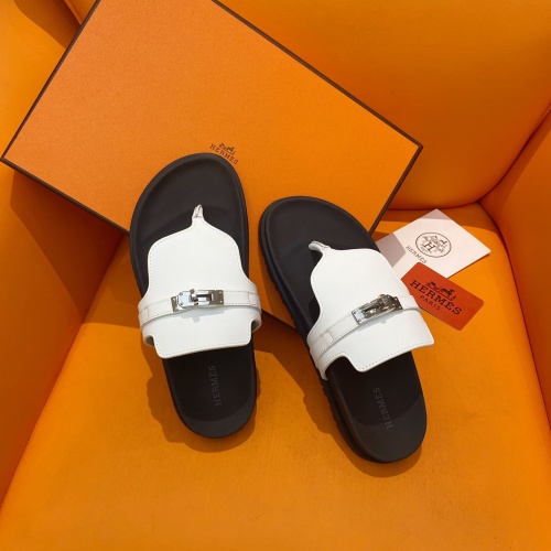 Replica Hermes Slippers For Women #1211001 $102.00 USD for Wholesale