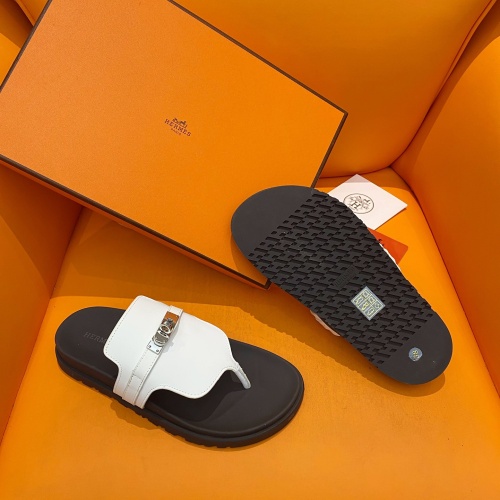 Replica Hermes Slippers For Women #1211001 $102.00 USD for Wholesale