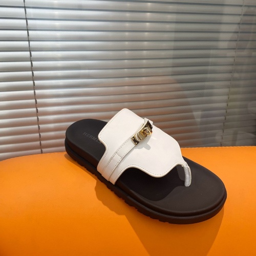 Replica Hermes Slippers For Women #1211003 $102.00 USD for Wholesale