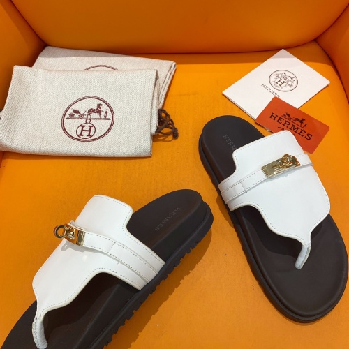 Replica Hermes Slippers For Women #1211003 $102.00 USD for Wholesale