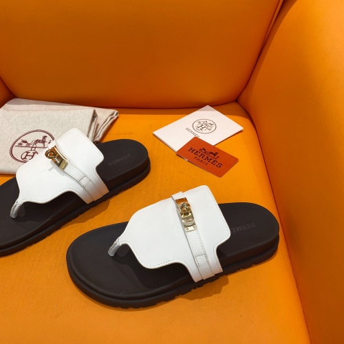 Replica Hermes Slippers For Women #1211003 $102.00 USD for Wholesale