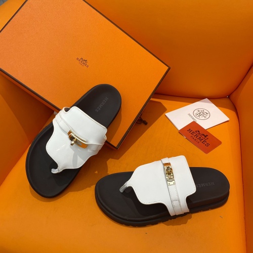 Replica Hermes Slippers For Women #1211003 $102.00 USD for Wholesale