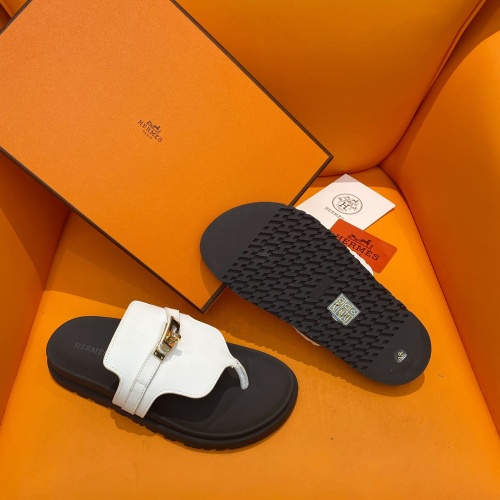 Replica Hermes Slippers For Women #1211003 $102.00 USD for Wholesale