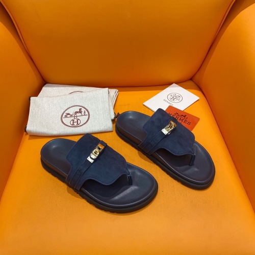 Replica Hermes Slippers For Women #1211009 $102.00 USD for Wholesale