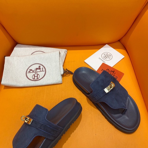 Replica Hermes Slippers For Women #1211009 $102.00 USD for Wholesale