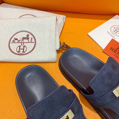 Replica Hermes Slippers For Women #1211009 $102.00 USD for Wholesale