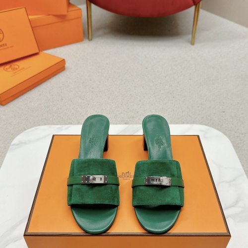 Replica Hermes Slippers For Women #1211014 $102.00 USD for Wholesale