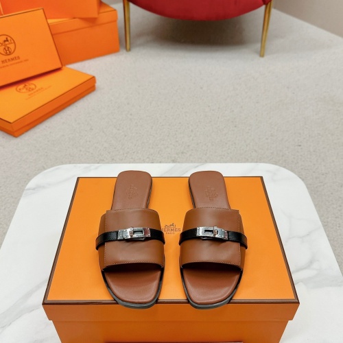 Hermes Slippers For Women #1211018 $102.00 USD, Wholesale Replica Hermes Slippers