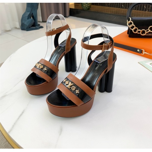 Louis Vuitton Sandal For Women #1211026 $125.00 USD, Wholesale Replica Louis Vuitton Sandal