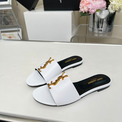 Replica Yves Saint Laurent YSL Slippers For Women #1211052 $80.00 USD for Wholesale