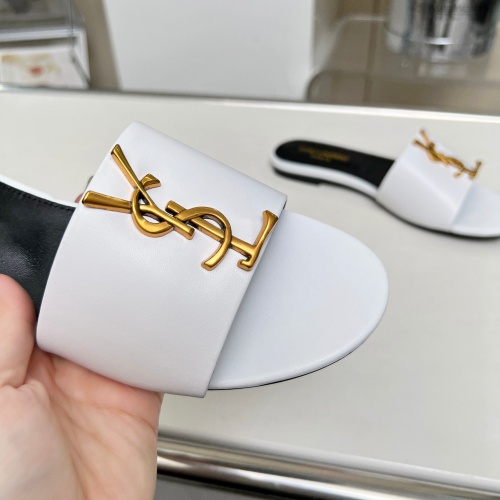 Replica Yves Saint Laurent YSL Slippers For Women #1211052 $80.00 USD for Wholesale