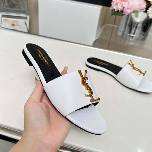 Replica Yves Saint Laurent YSL Slippers For Women #1211052 $80.00 USD for Wholesale