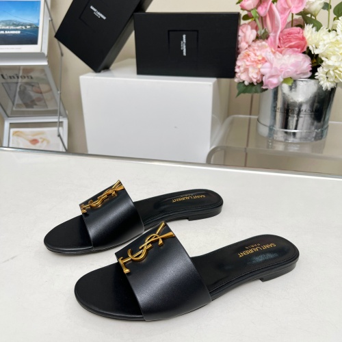 Replica Yves Saint Laurent YSL Slippers For Women #1211053 $80.00 USD for Wholesale