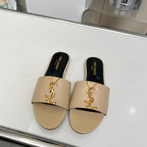 Replica Yves Saint Laurent YSL Slippers For Women #1211058 $80.00 USD for Wholesale