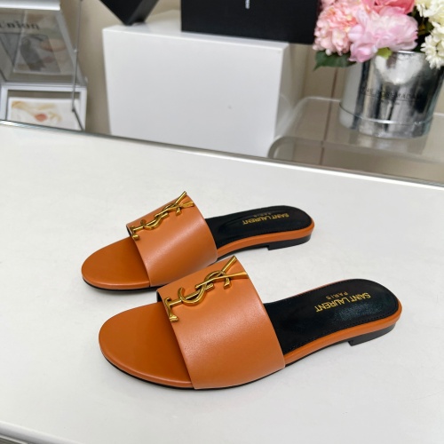 Yves Saint Laurent YSL Slippers For Women #1211059 $80.00 USD, Wholesale Replica Yves Saint Laurent YSL Slippers