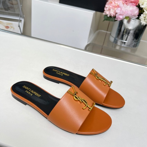 Replica Yves Saint Laurent YSL Slippers For Women #1211059 $80.00 USD for Wholesale