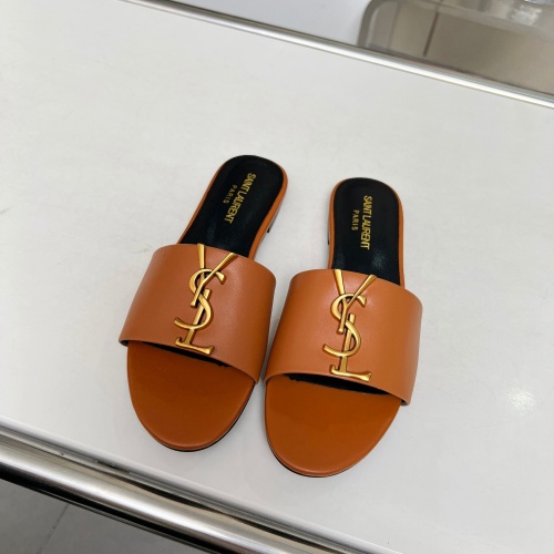 Replica Yves Saint Laurent YSL Slippers For Women #1211059 $80.00 USD for Wholesale