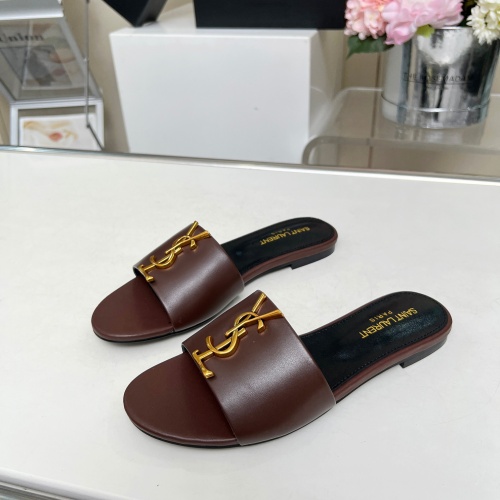 Yves Saint Laurent YSL Slippers For Women #1211060 $80.00 USD, Wholesale Replica Yves Saint Laurent YSL Slippers